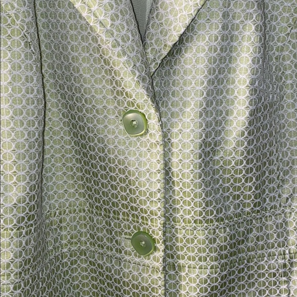 18w medium weight jacket lime green and textured! - Picture 4 of 8